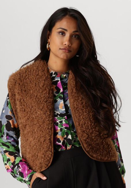 Bruine LOUIZON Gilet SAMBA - large