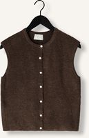Bruine NEO NOIR Vest EVEREST KNIT VEST Bruine NEO NOIR Vest EVEREST KNIT VEST - medium