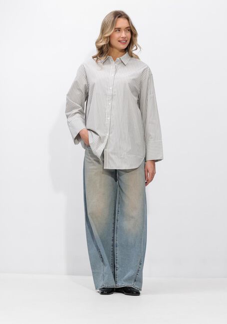 Gebroken wit MSCH COPENHAGEN Blouses MSCHRABEA ZENIKA SHIRT STP - large