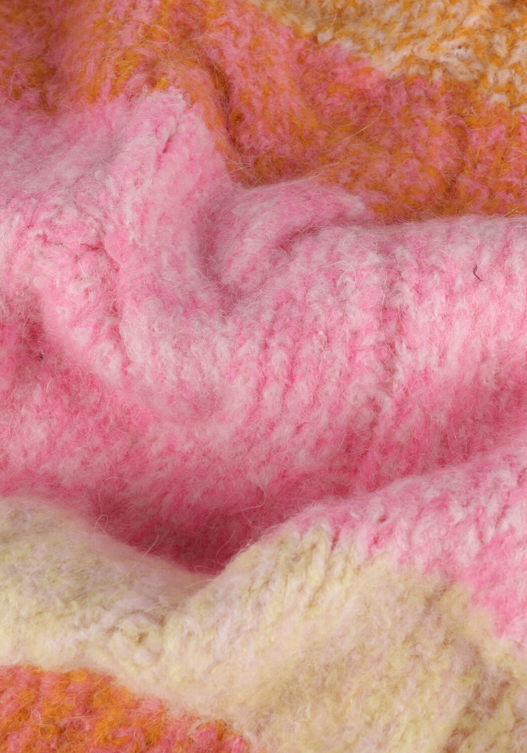 Roze Y.A.S. Coltrui YASMARLIA LS CABLE KNIT PULLOVER - large