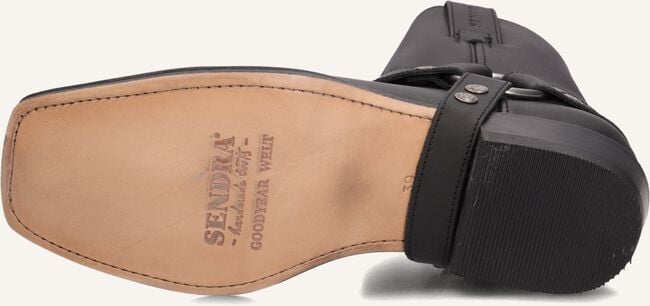 Zwarte SENDRA Enkellaarsjes 9077 Zwarte SENDRA Enkellaarsjes 9077 - large
