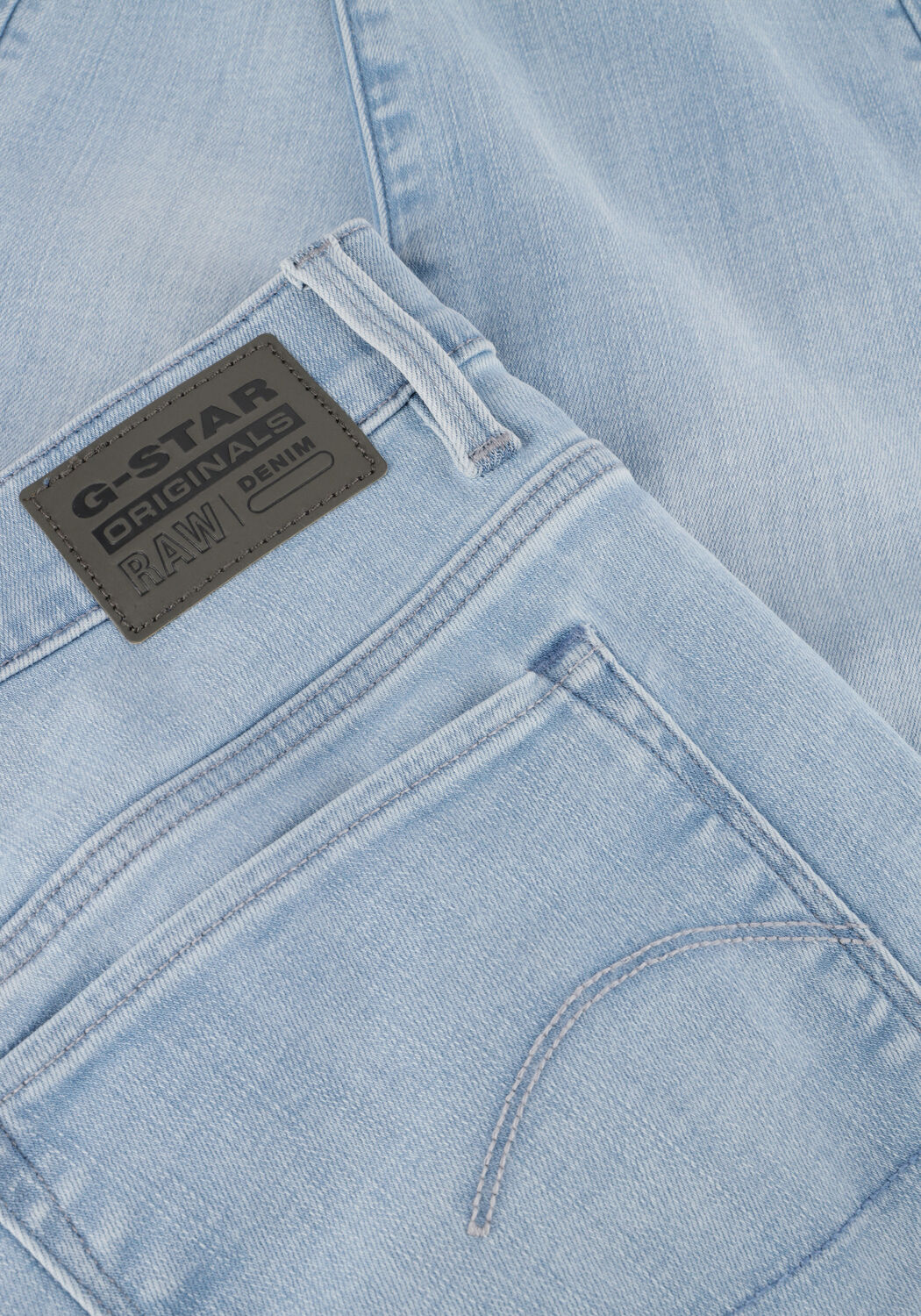 Lichtblauwe G-STAR RAW Skinny jeans 3301 SKINNY WMN - large