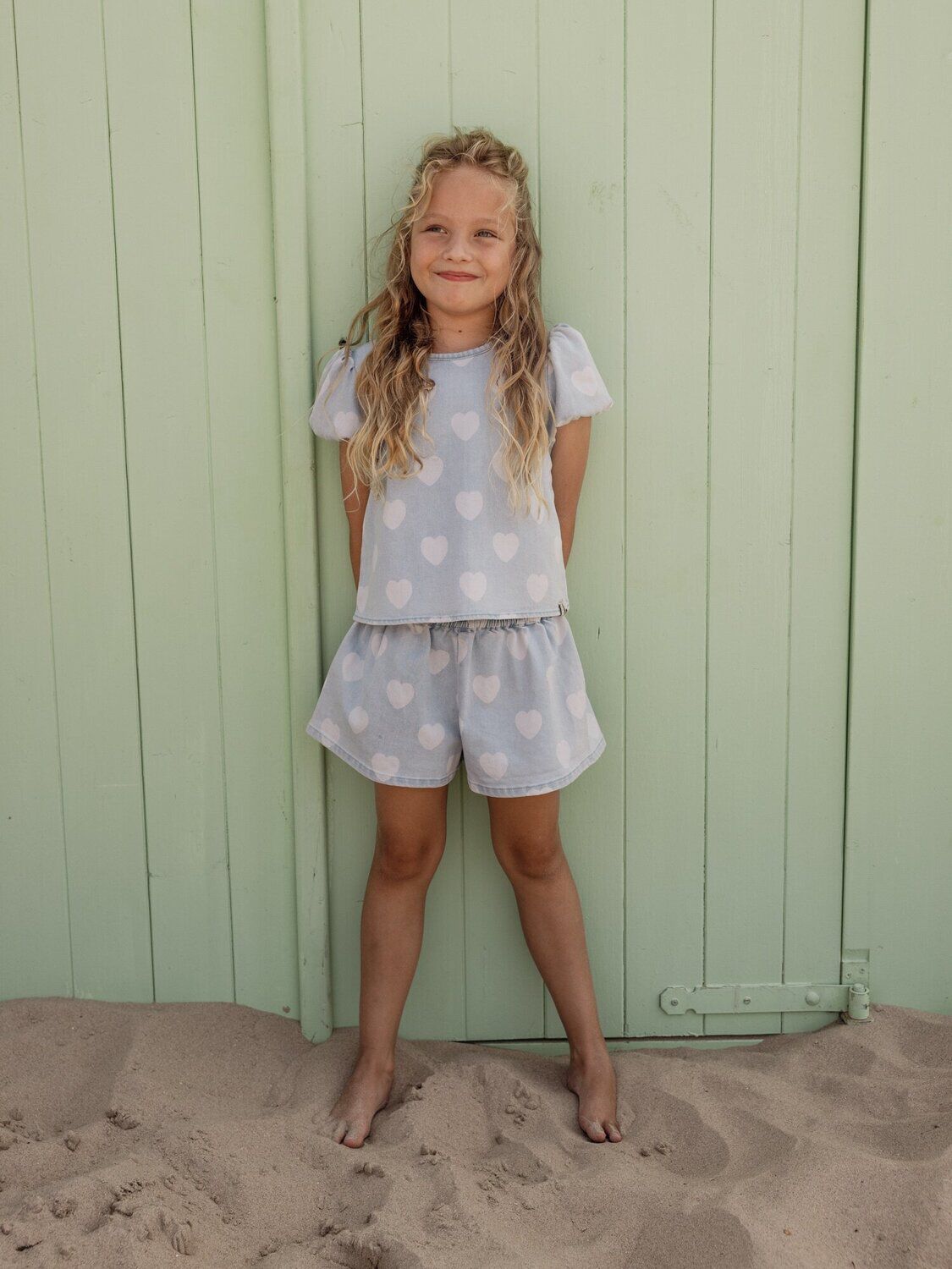 Lichtblauwe LOOXS Little Top 2612-7130 - large