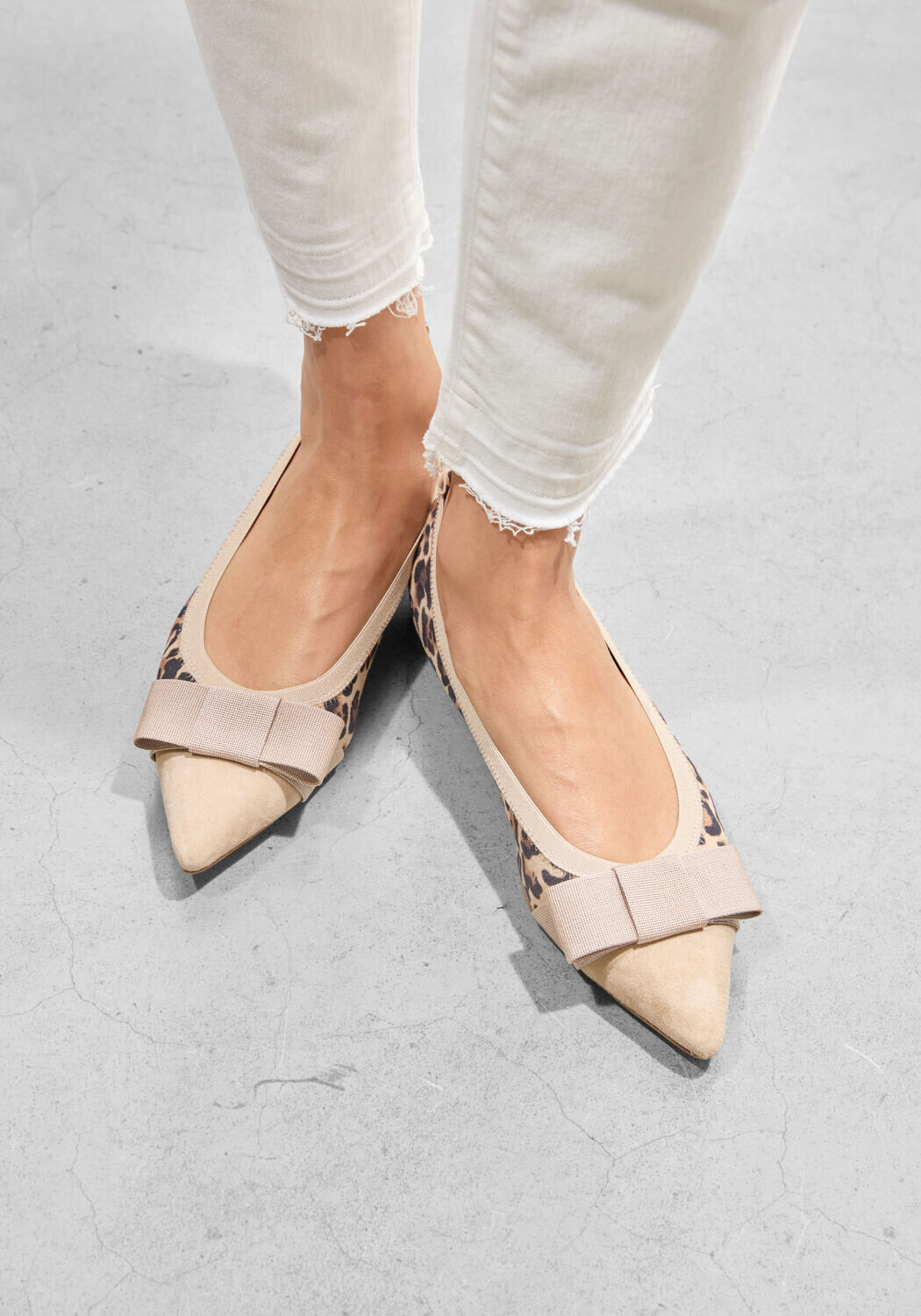 Beige STEFANO LAURAN Ballerina's IVONNE - large