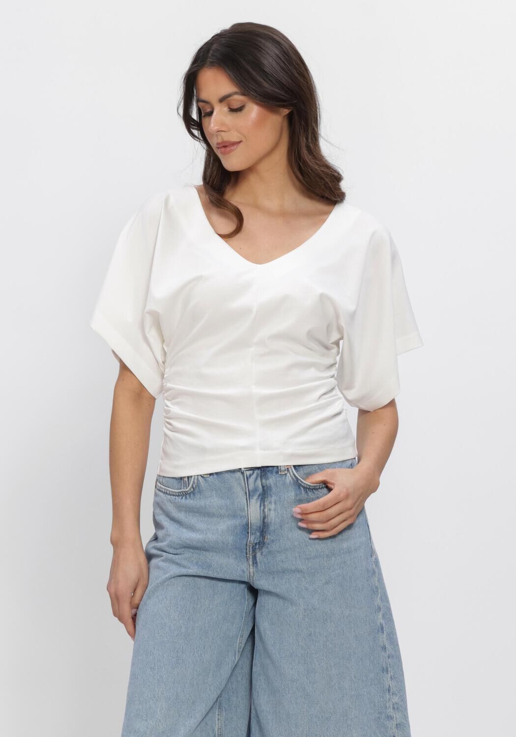 Ecru DRYKORN Tops & T-shirts PAMARA - large