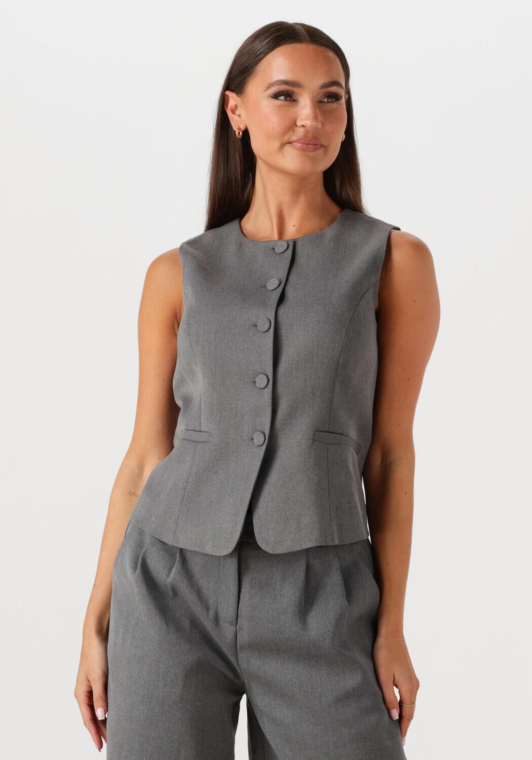 ENVII Dames Blazers Endore O-n Vest 7092 Grijs