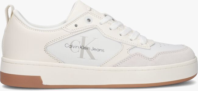 Witte CALVIN KLEIN Lage sneakers BASKET CUPSOLE LOW MONO DAMES - large