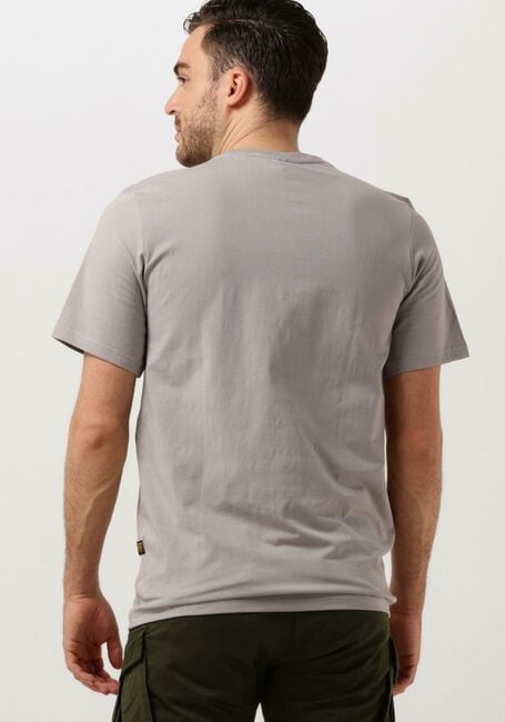 Lichtgrijze G-STAR RAW T-shirt SLIM BASE R T S/S - large