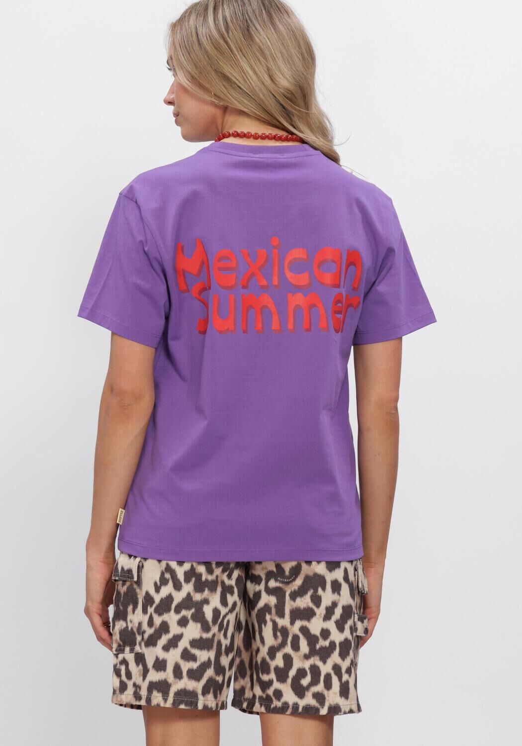 Bordeaux HARPER & YVE T-shirt MEXICANBACK-SS - large