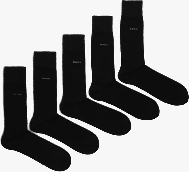 Zwarte BOSS Sokken 5P RS UNI CC - large