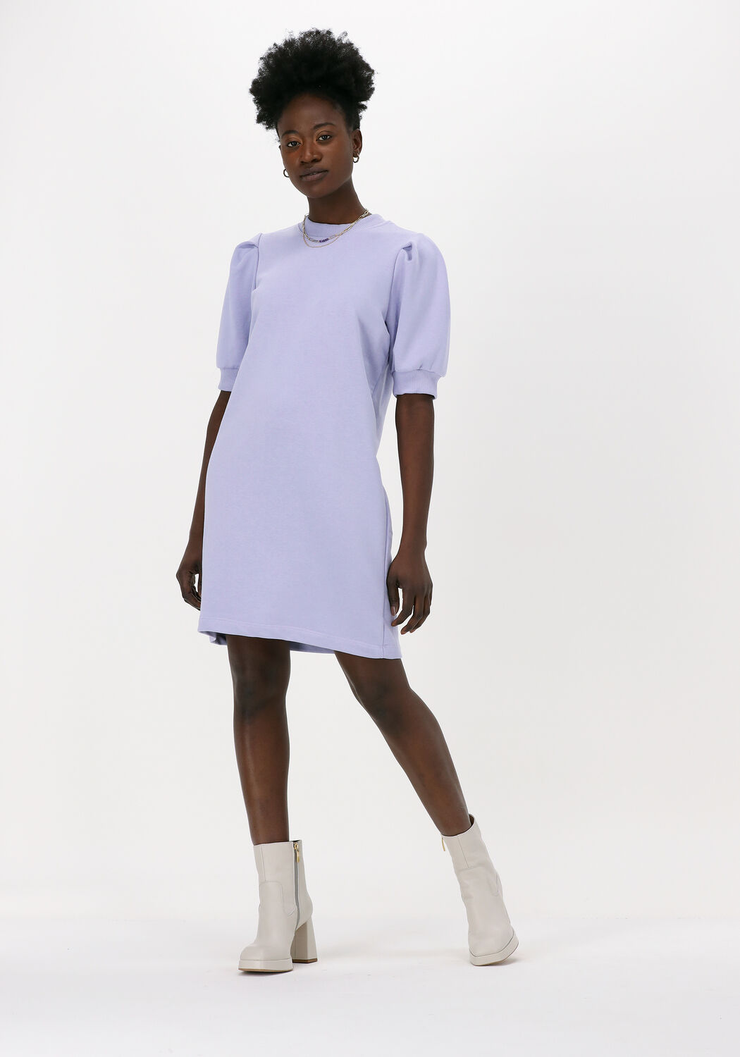 Zara new arrivals lila jurk