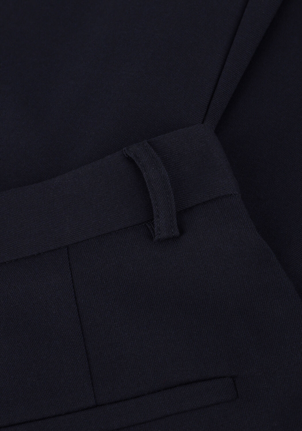 Donkerblauwe EDITED Wijde broek GLENI TROUSERS - large