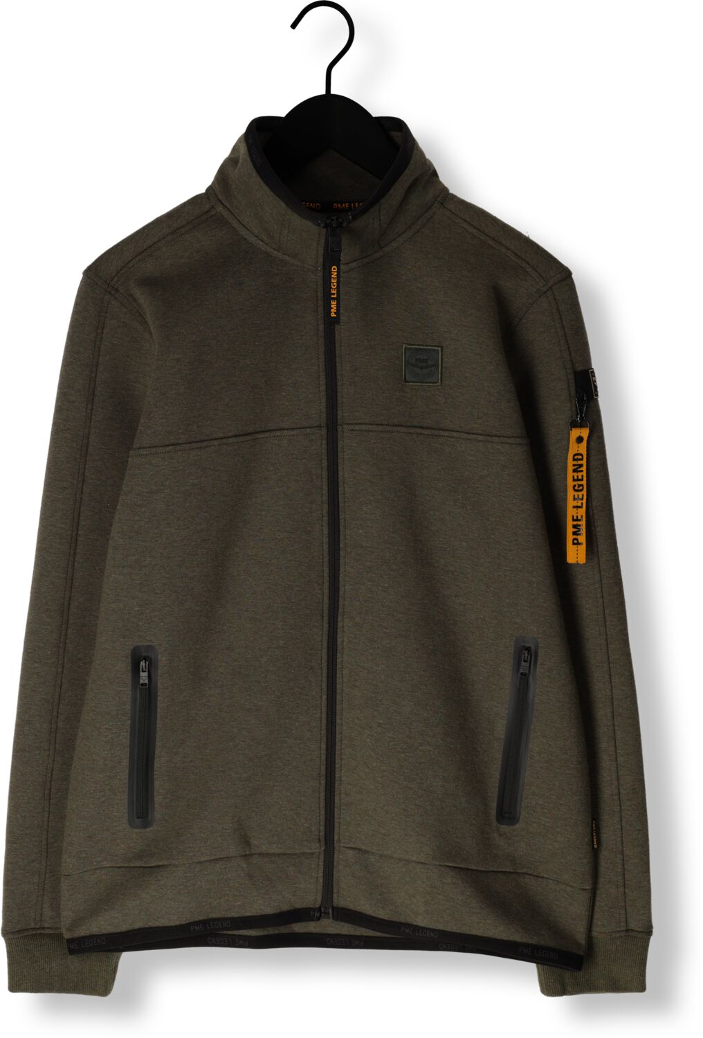 PME LEGEND Heren Jassen Zip Jacket Interlock Groen