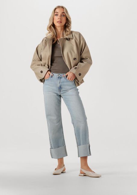 Lichtblauwe MY ESSENTIAL WARDROBE Straight leg jeans DALLASMW 139 HIGH STRAIGHT Y - large