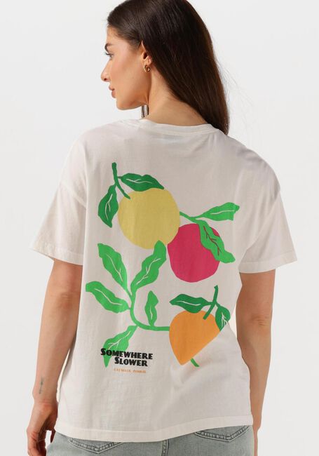 Witte CATWALK JUNKIE T-shirt GRAPHIC TSHIRT - large