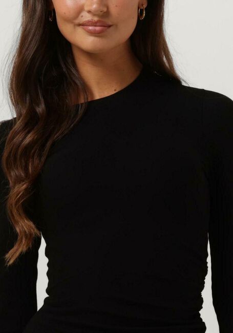 Zwarte ENVII Mini jurk ENALLY LS ON SH DRESS 5314 - large