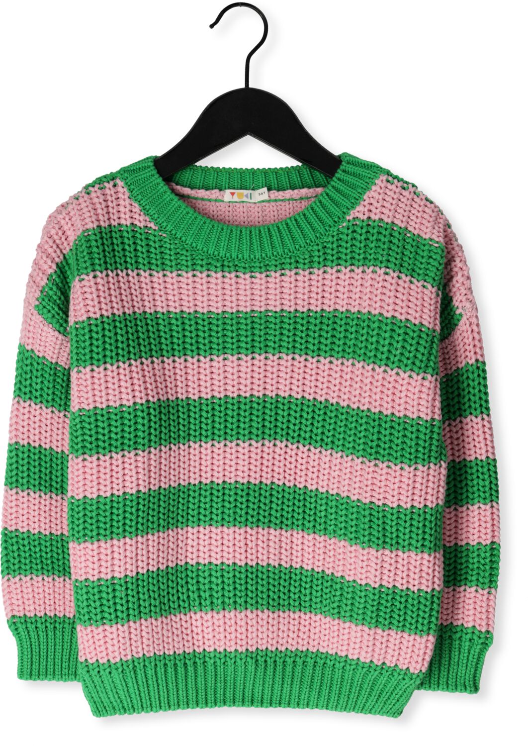 YUKI KIDSWEAR Meisjes Truien & Vesten Chunky Knitted Sweater Groen