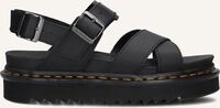 Zwarte DR MARTENS Platte sandalen VOSS II - medium