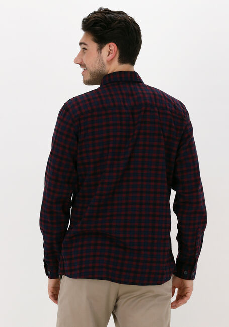Bordeaux SELECTED HOMME Casual overhemd SLHSLIMISAC SHIRT LS CHECK W C - large