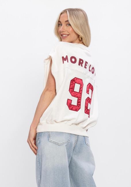 Witte CATWALK JUNKIE Truien/vesten SLEEVELESS GRAPHIC SWEATER - large