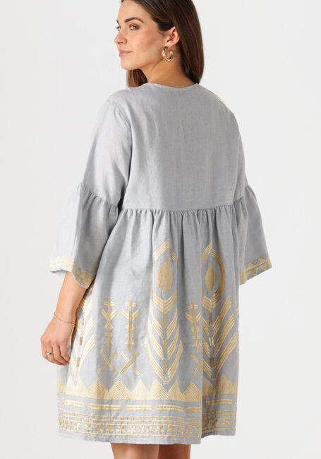 Grijze GREEK ARCHAIC KORI Mini jurk 231114 - large