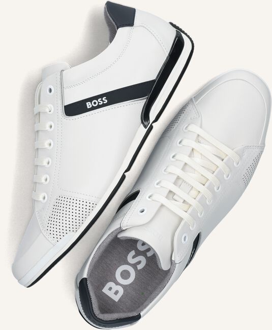 Witte BOSS Lage sneakers SATURN LOWP Witte BOSS Lage sneakers SATURN LOWP - large
