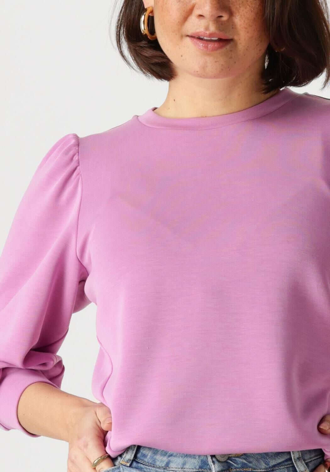 SELECTED FEMME Dames Truien & Vesten Slftenny 3 4 Sweat Top Roze