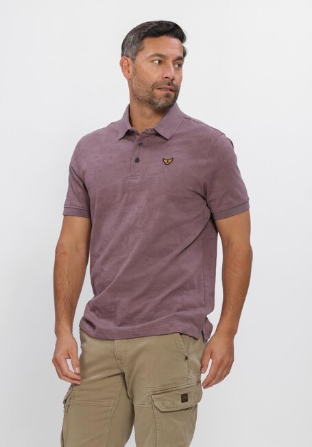 Blauwe PME LEGEND Polo JACQUARD JERSEY - large