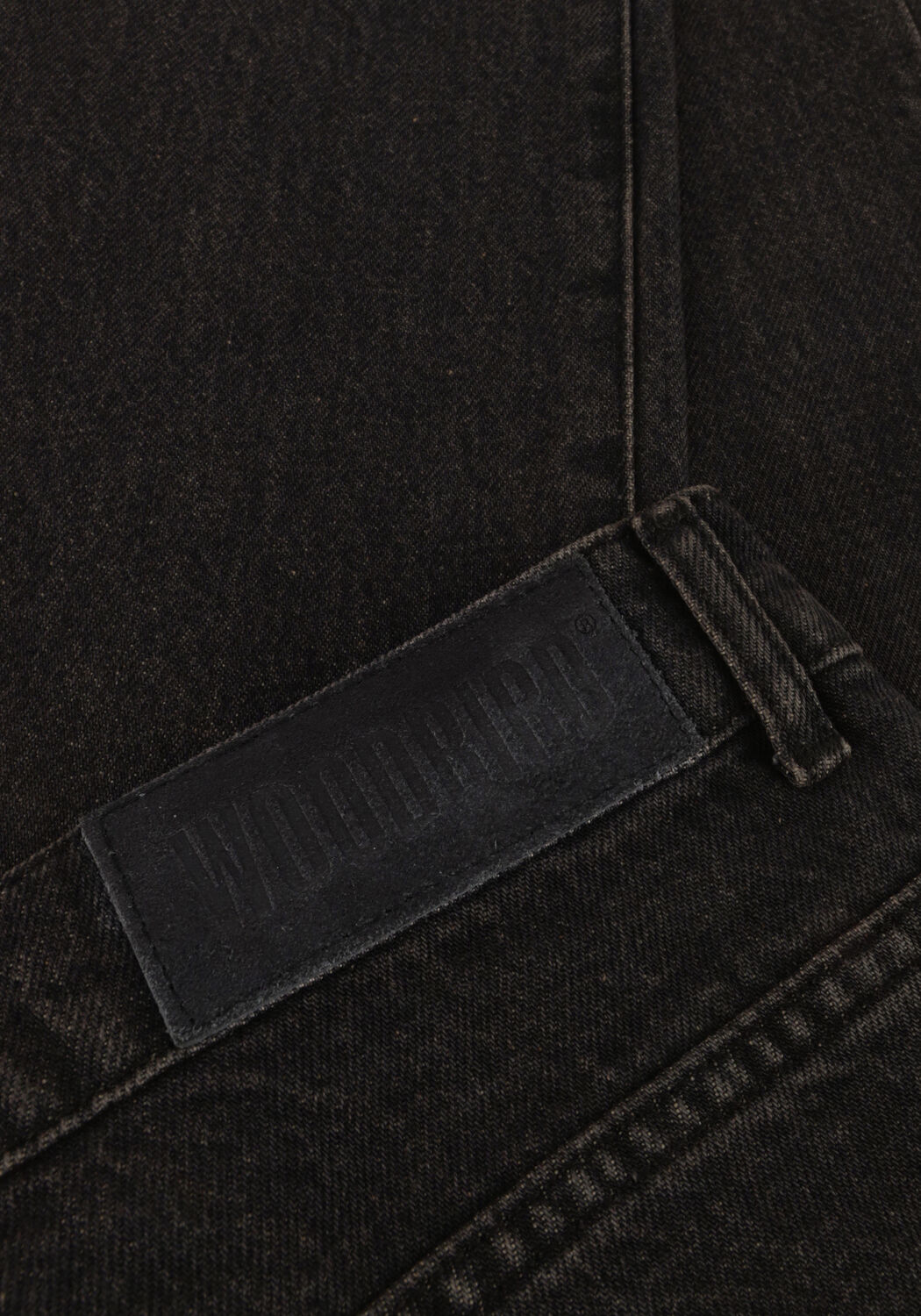 Zwarte WOODBIRD Straight leg jeans DOC GROW JEANS - large