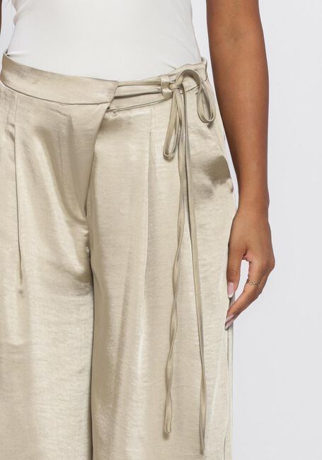 Beige EDITED Wijde broek KATIE TROUSERS - large