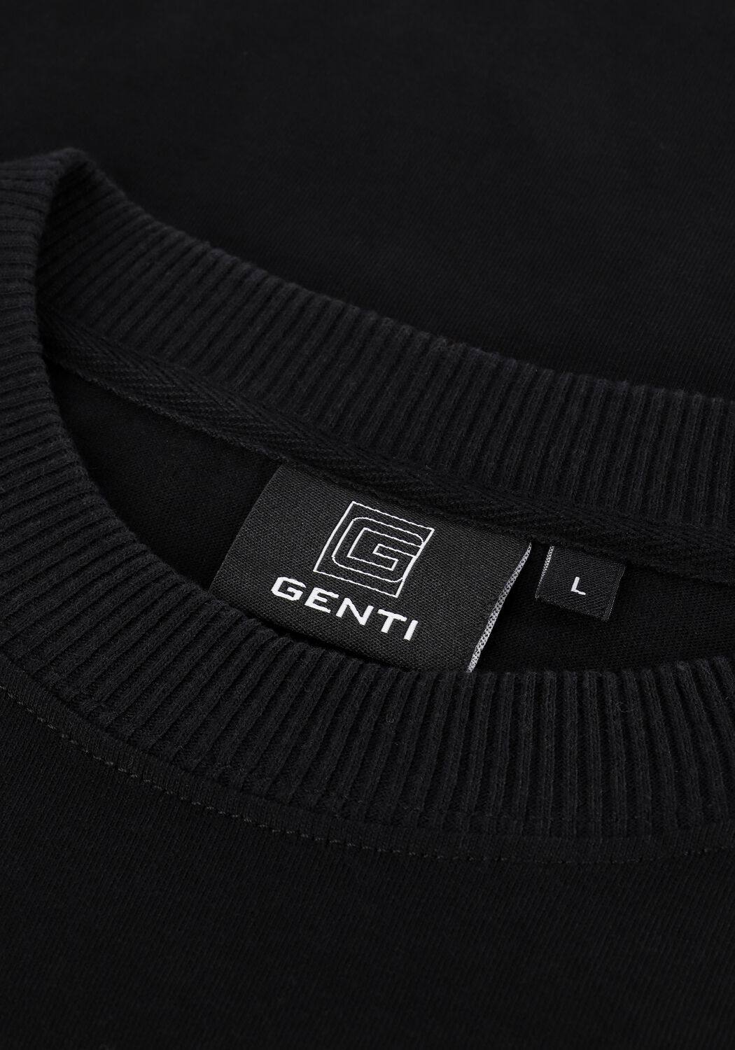 Zwarte GENTI T-shirt J5033-1226 - large