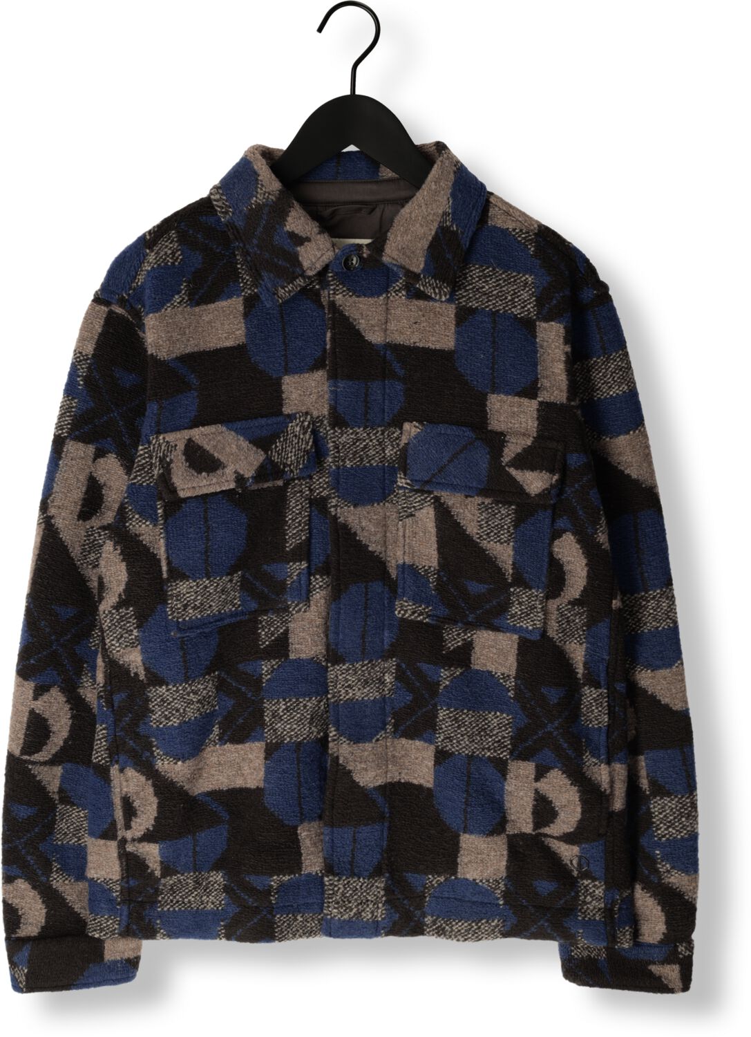 DSTREZZED Heren Jassen Maverick Overshirt Blauw
