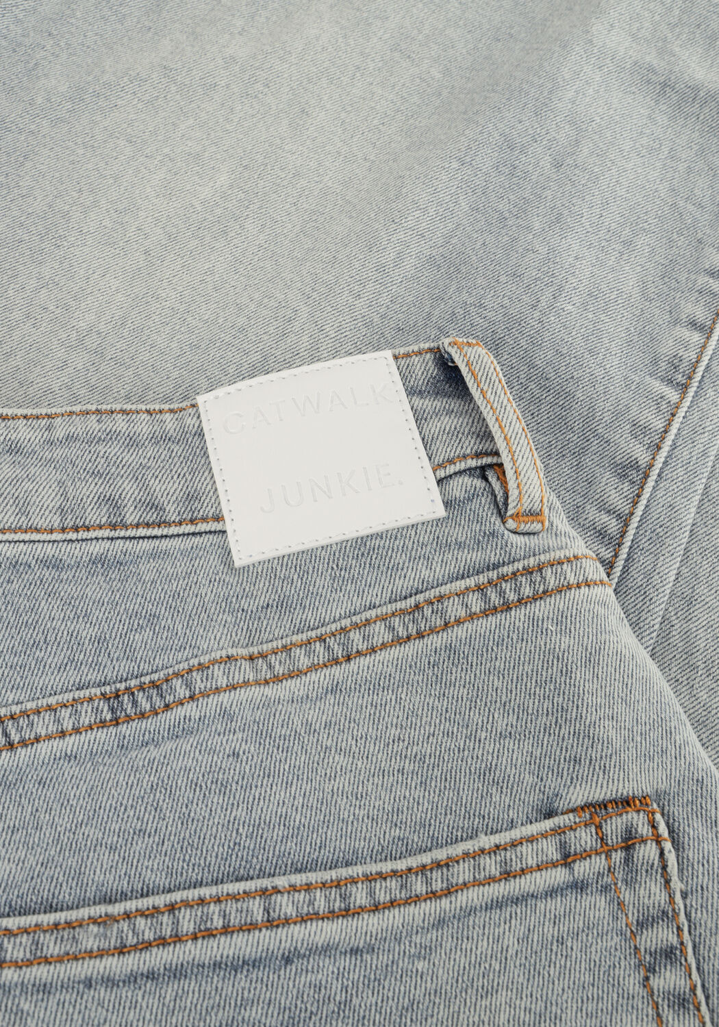 Blauwe CATWALK JUNKIE Wide jeans LOOSE FIT JEANS - large