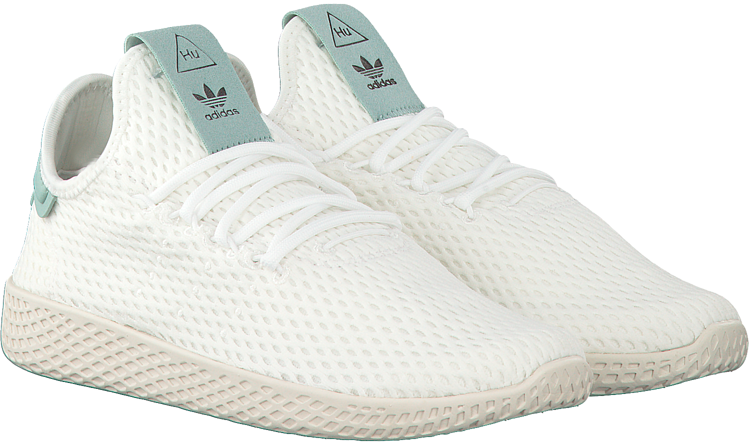 Witte ADIDAS Sneakers PW TENNIS HU DAMES | Omoda Witte ADIDAS Sneakers PW TENNIS HU DAMES | Omoda