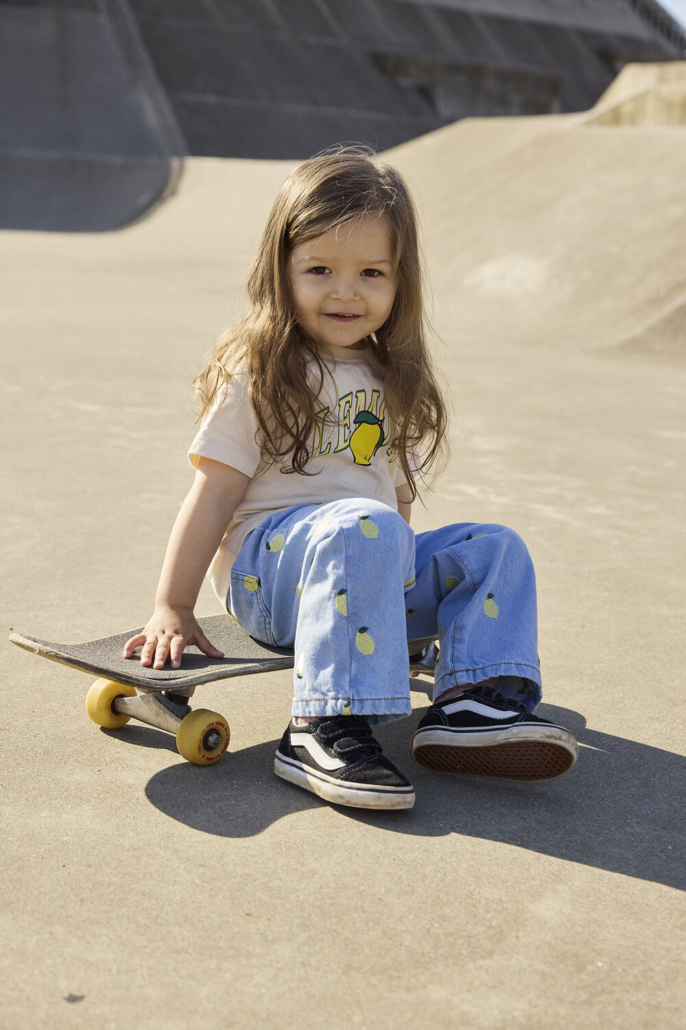 Lichtblauwe THE NEW Wide jeans TNSTSAJA - large