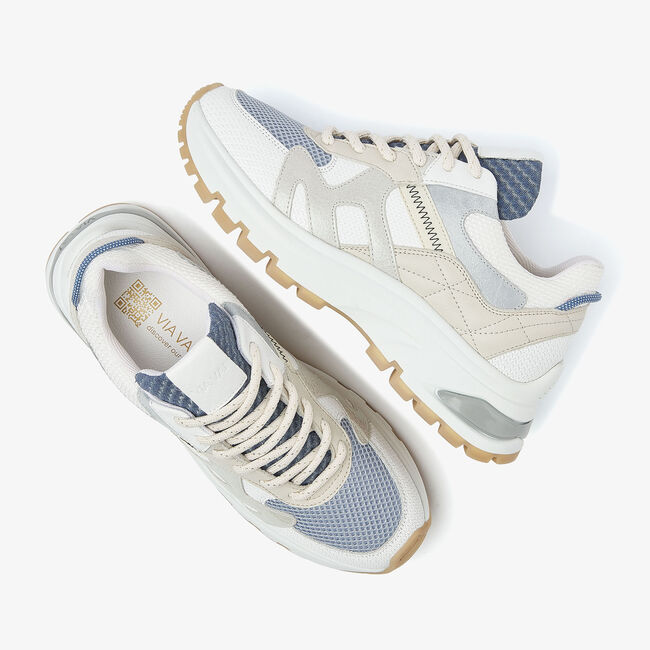 Grijze VIA VAI Lage sneakers LIZ FINLEY - large