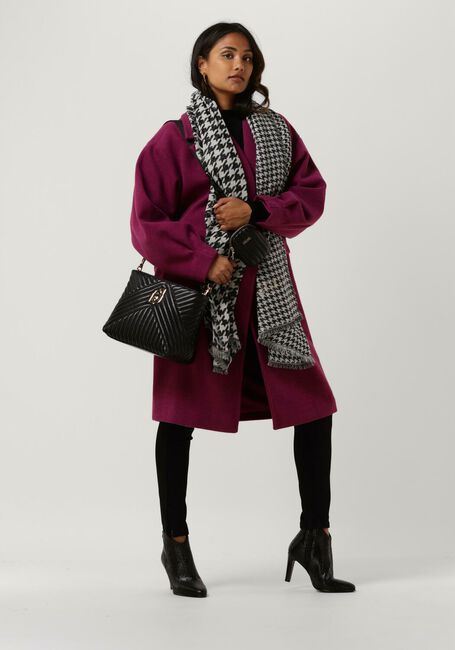 Paarse LIU JO Mantel CAPPOTTO TS.NAVETTA DIAGONALE - large