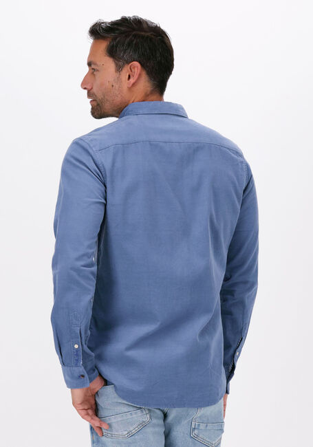 Blauwe SCOTCH & SODA Casual overhemd SLIM-FIT FINE CORDUROY SHIRT - large