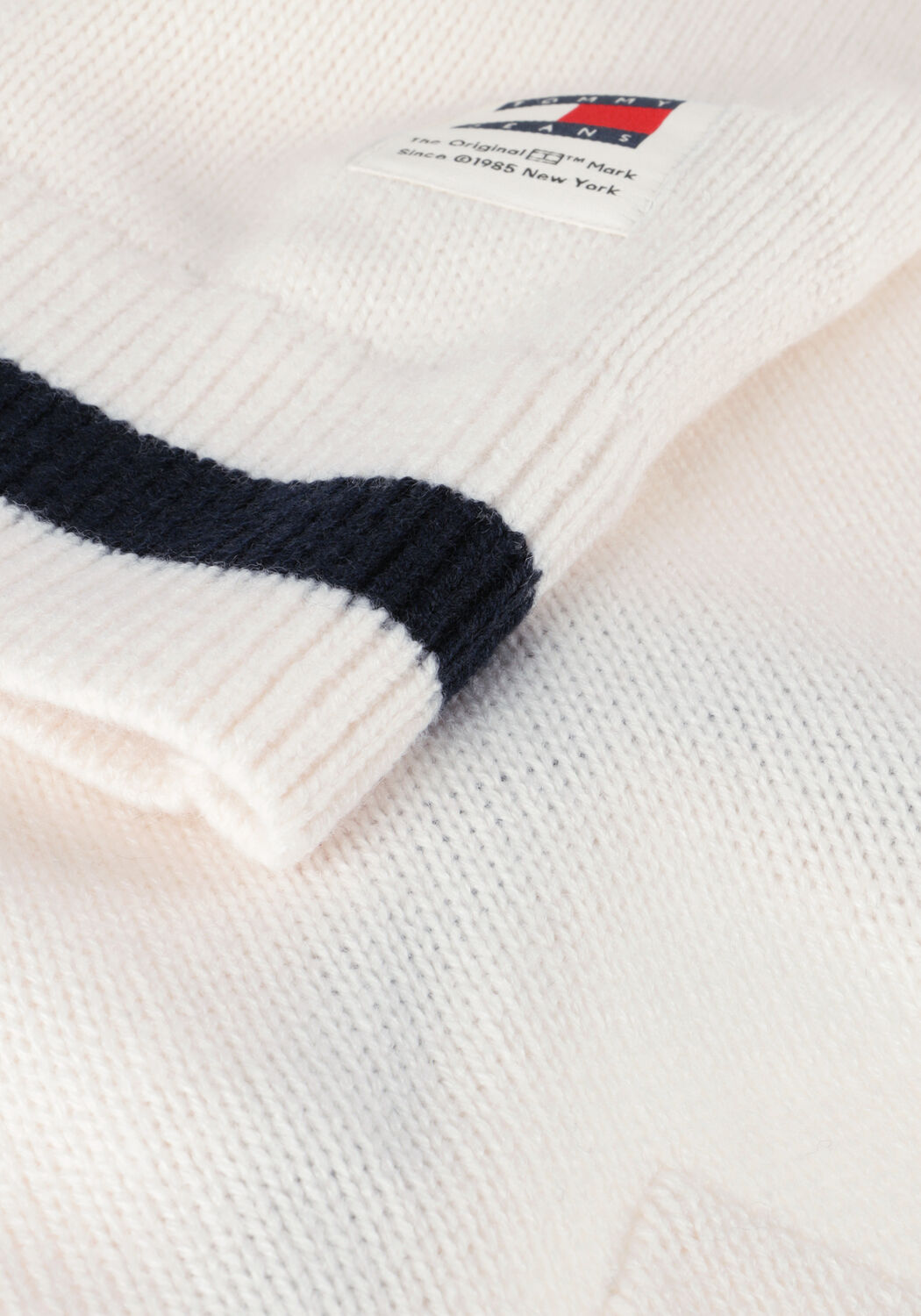 Gebroken wit TOMMY JEANS Spencer TJM REG CONTRAST TIPPING VEST - large