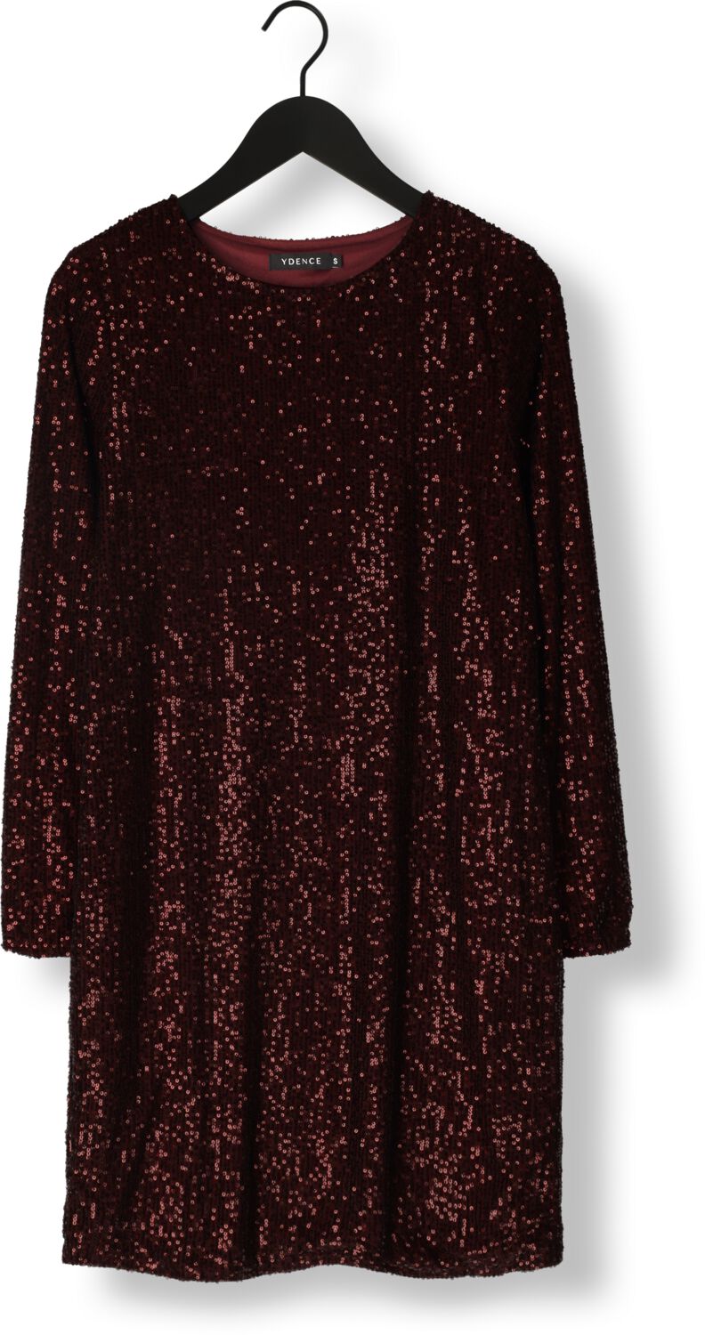 YDENCE Dames Jurken Dress Annamae Bordeaux