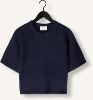 Donkerblauwe NEO NOIR Top ASHA KNIT TEE Donkerblauwe NEO NOIR Top ASHA KNIT TEE - medium