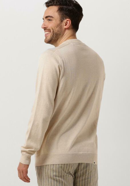 Beige ANERKJENDT Trui AKSAIL COTTON SILK KNIT - large