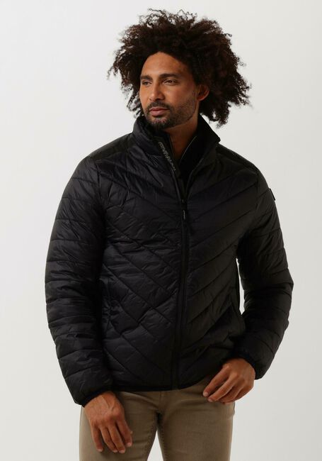 Zwarte VANGUARD Gewatteerde jas SHORT JACKET DENSYLON BRAKESHIFT III - large