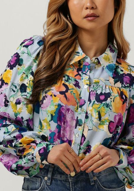 Blauwe Y.A.S. Blouses YASANNINA LS SHIRT - large