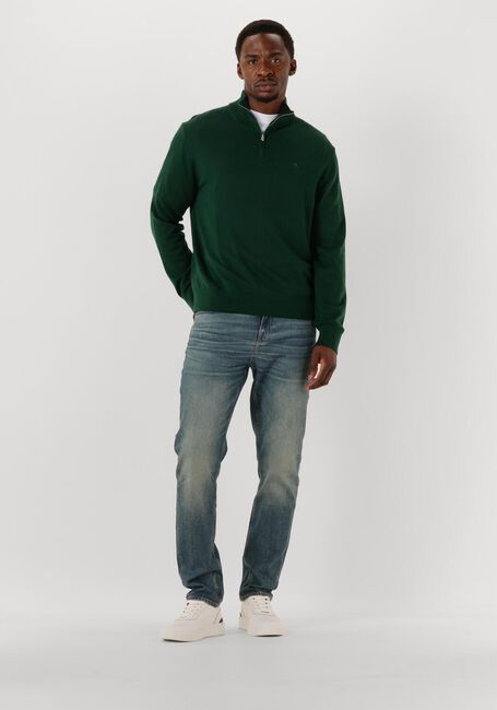 Donkergroene CALVIN KLEIN Trui LS 100% MERINO QZ 14GG - large
