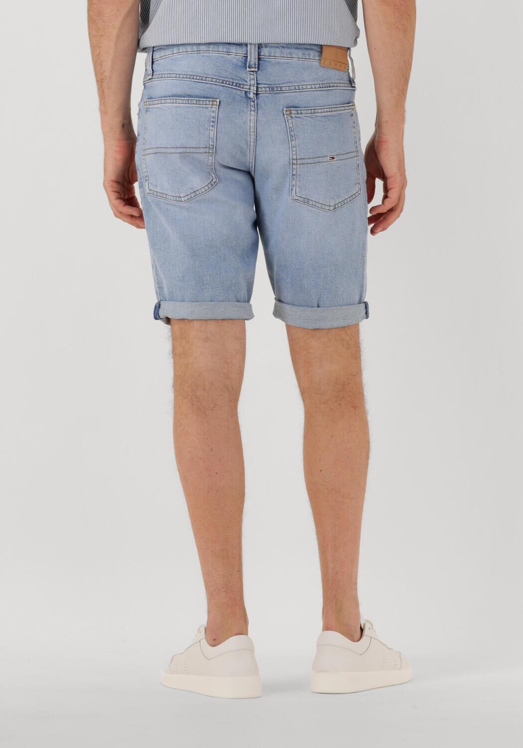 TOMMY JEANS Heren Jeans Ronnie Short Bi0112 Blauw