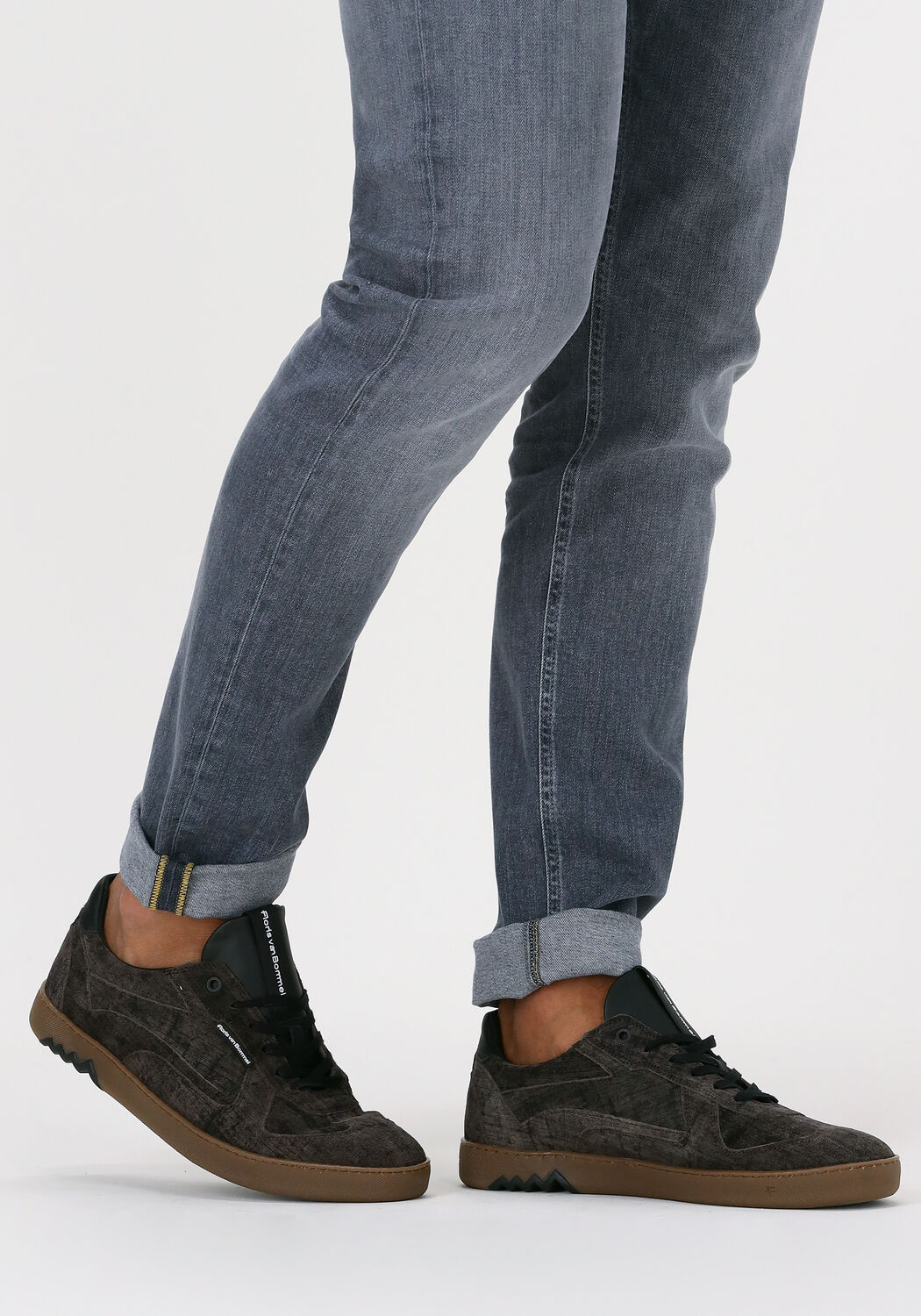 Grijze FLORIS VAN BOMMEL Lage sneakers 16342 - large