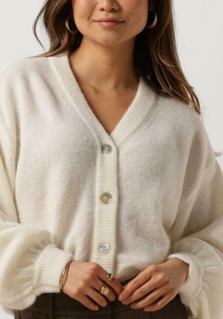 Ecru MSCH COPENHAGEN Vest MSCHPETRINELLE HOPE CARDIGAN - large