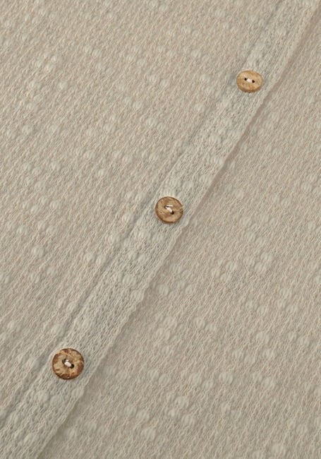 Ecru PLAY UP Mini jurk EMBELLIHED PIQUE - large