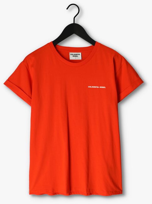 Oranje COLOURFUL REBEL T-shirt SELF LOVE CLUB BOXY TEE - large